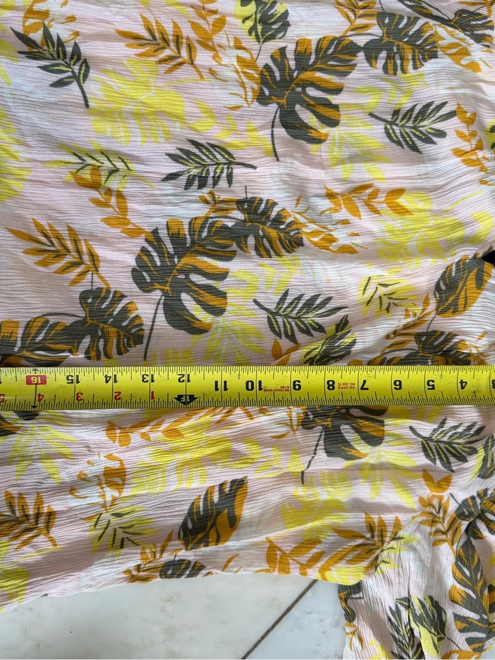 New with Tag Sanctuary Women’s Medium Pink Yellow botanical Boho Peasant Blouse - Picture 7 of 7
